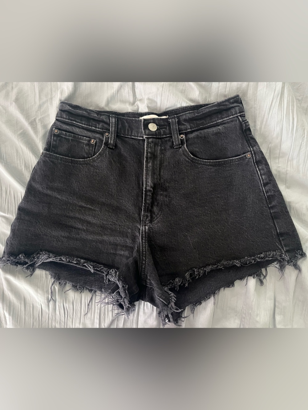 Abercrombie & Fitch ‘90s Relaxed Cutoff Shorts High Rise